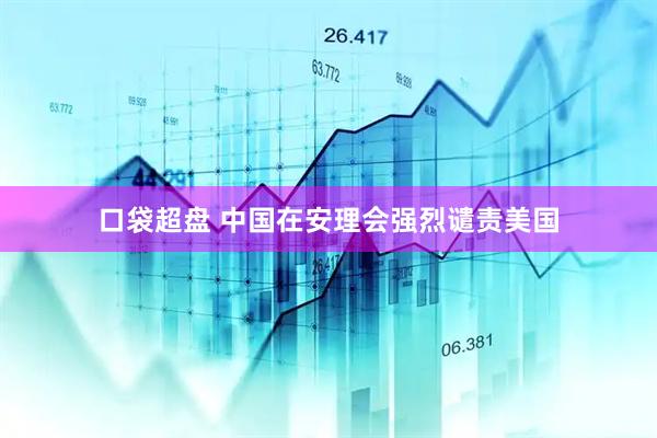 口袋超盘 中国在安理会强烈谴责美国